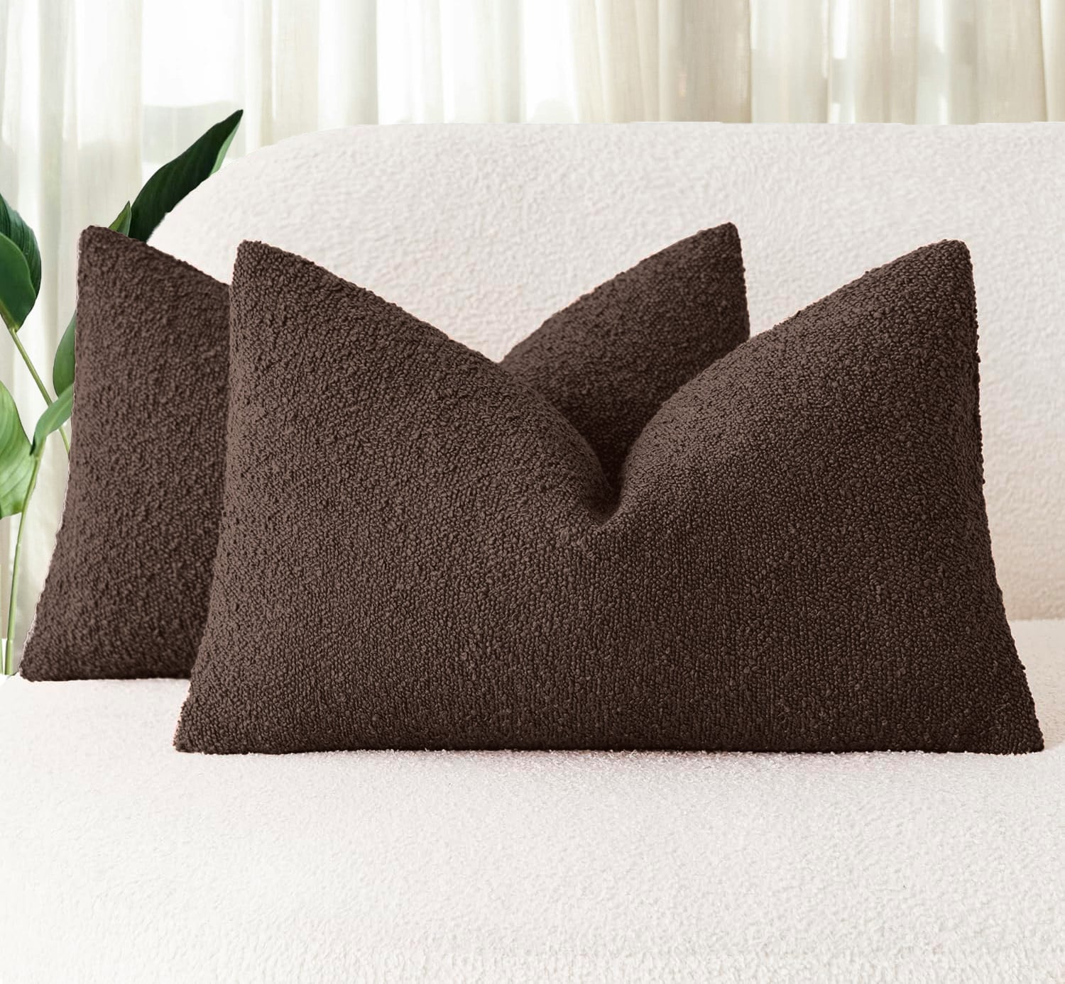 Berryl Rectangular Boucle Cushion Covers