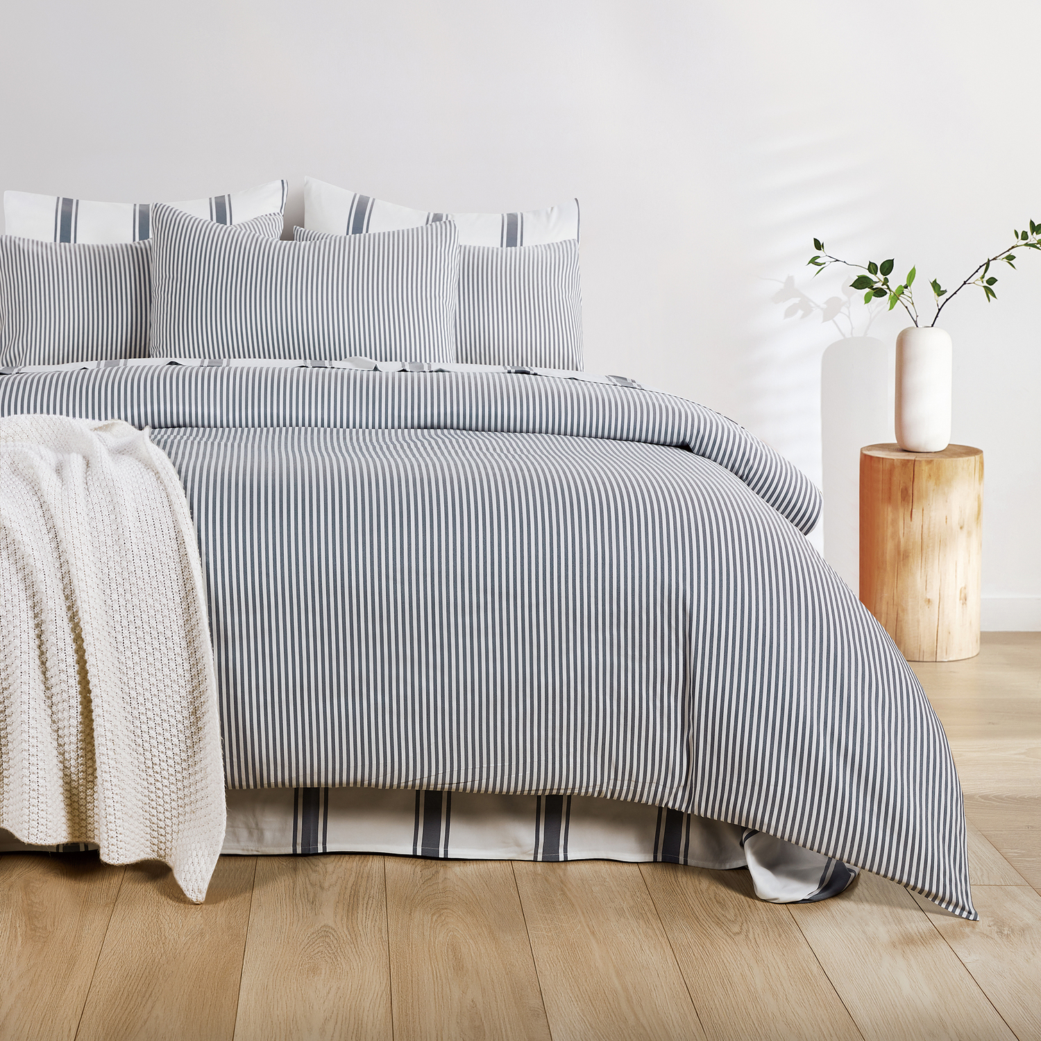 Evren Yarn-Dyed Quilt Cover Set