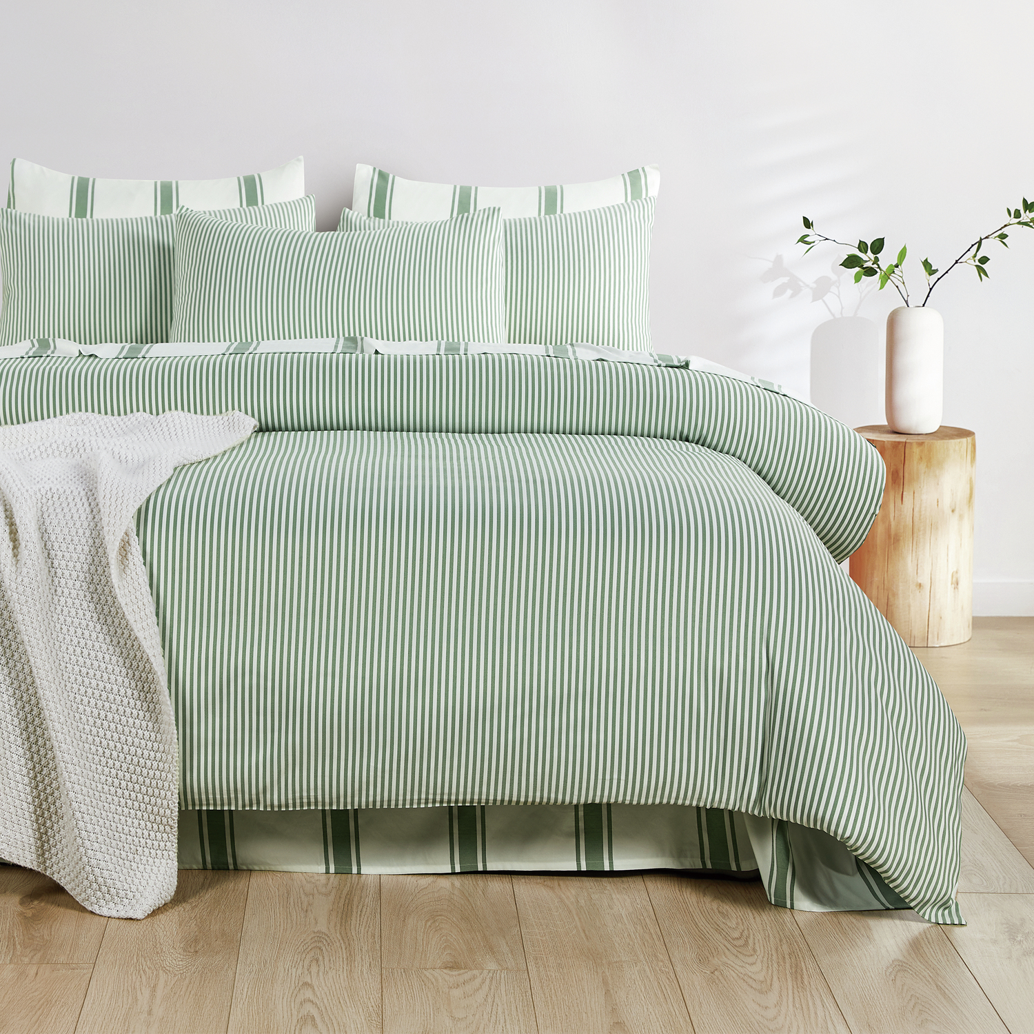 Eliora Yarn-Dyed Quilt Cover Set
