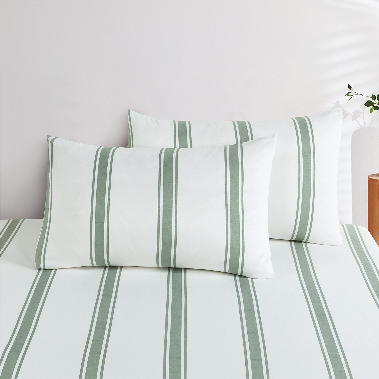Roseth Yarn-Dyed Standard Pillowcases