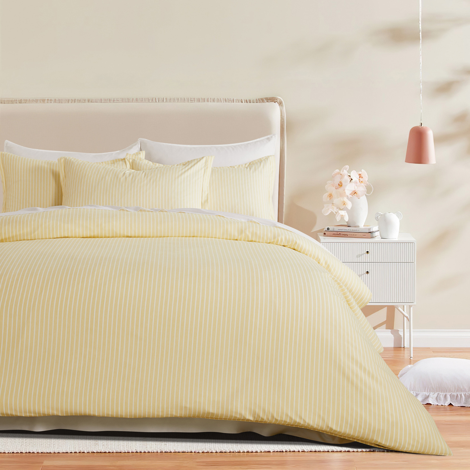 Indira Yarn-Dyed Quilt Cover Set