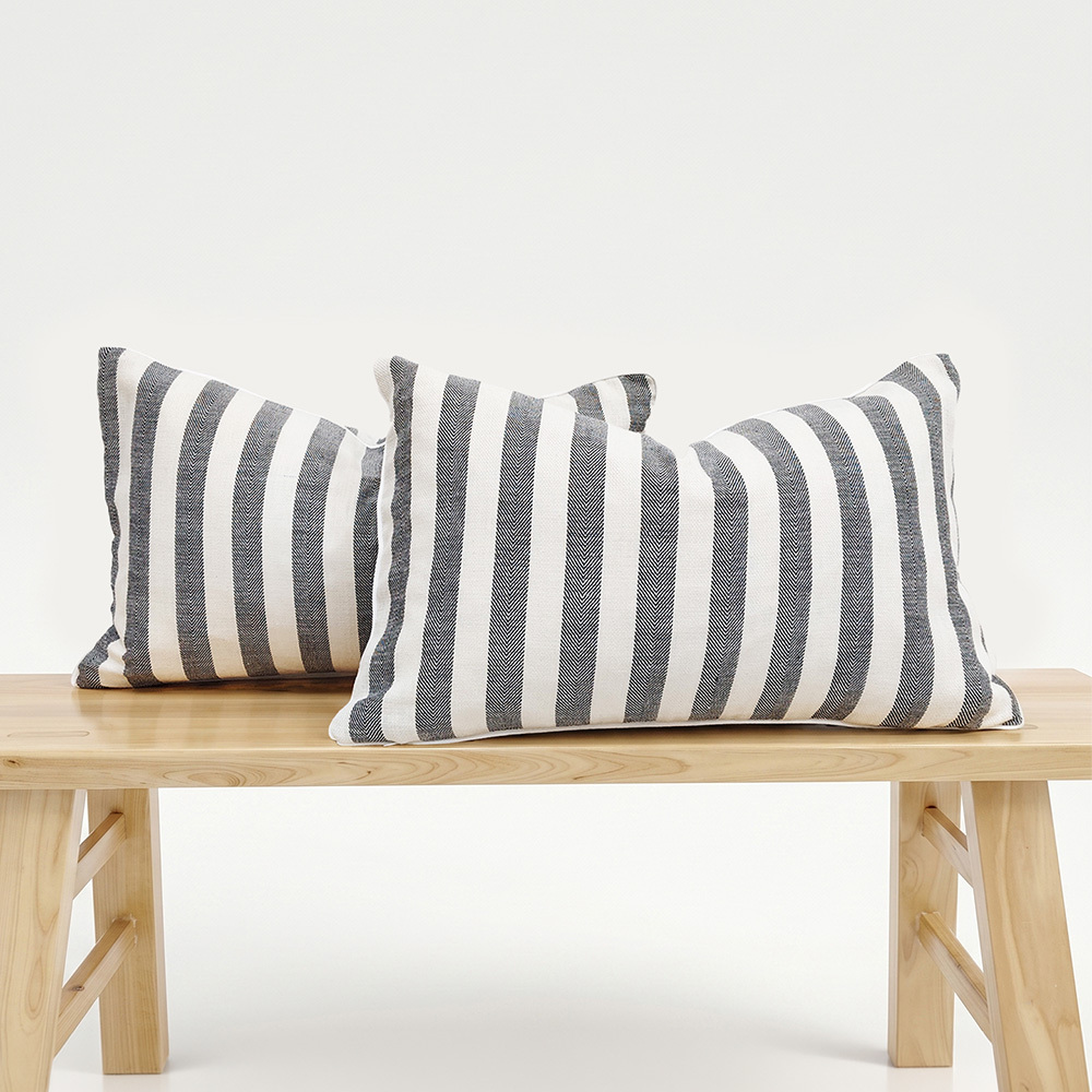 Brianna Rectangular Linen & Cotton Cushion Covers