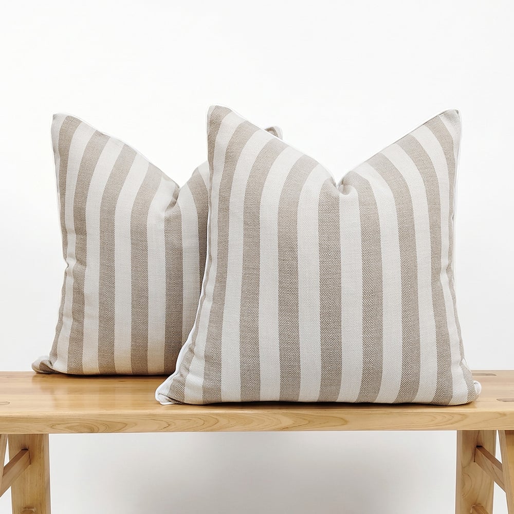 Brianna Square Linen & Cotton Cushion Covers