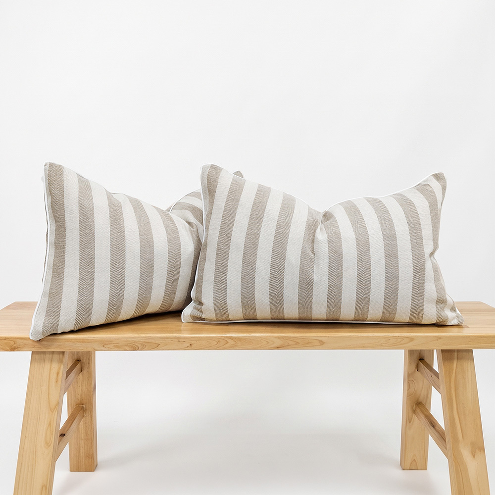 Brianna Rectangular Linen & Cotton Cushion Covers