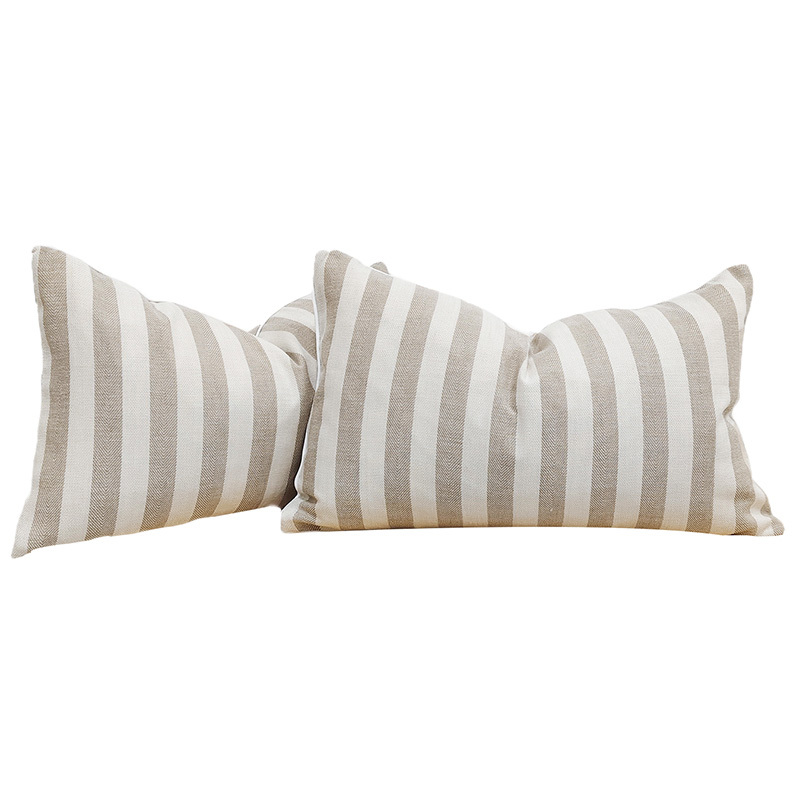 Brianna Rectangular Linen & Cotton Cushion Covers