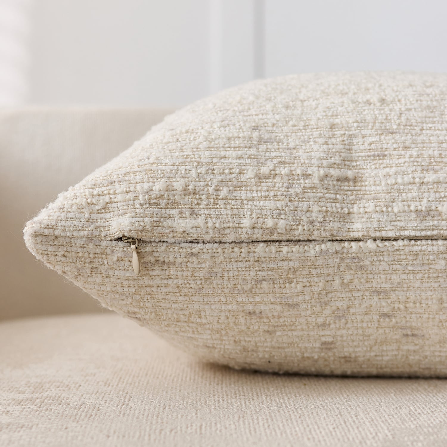 Greta Rectangular Boucle Cushion Covers