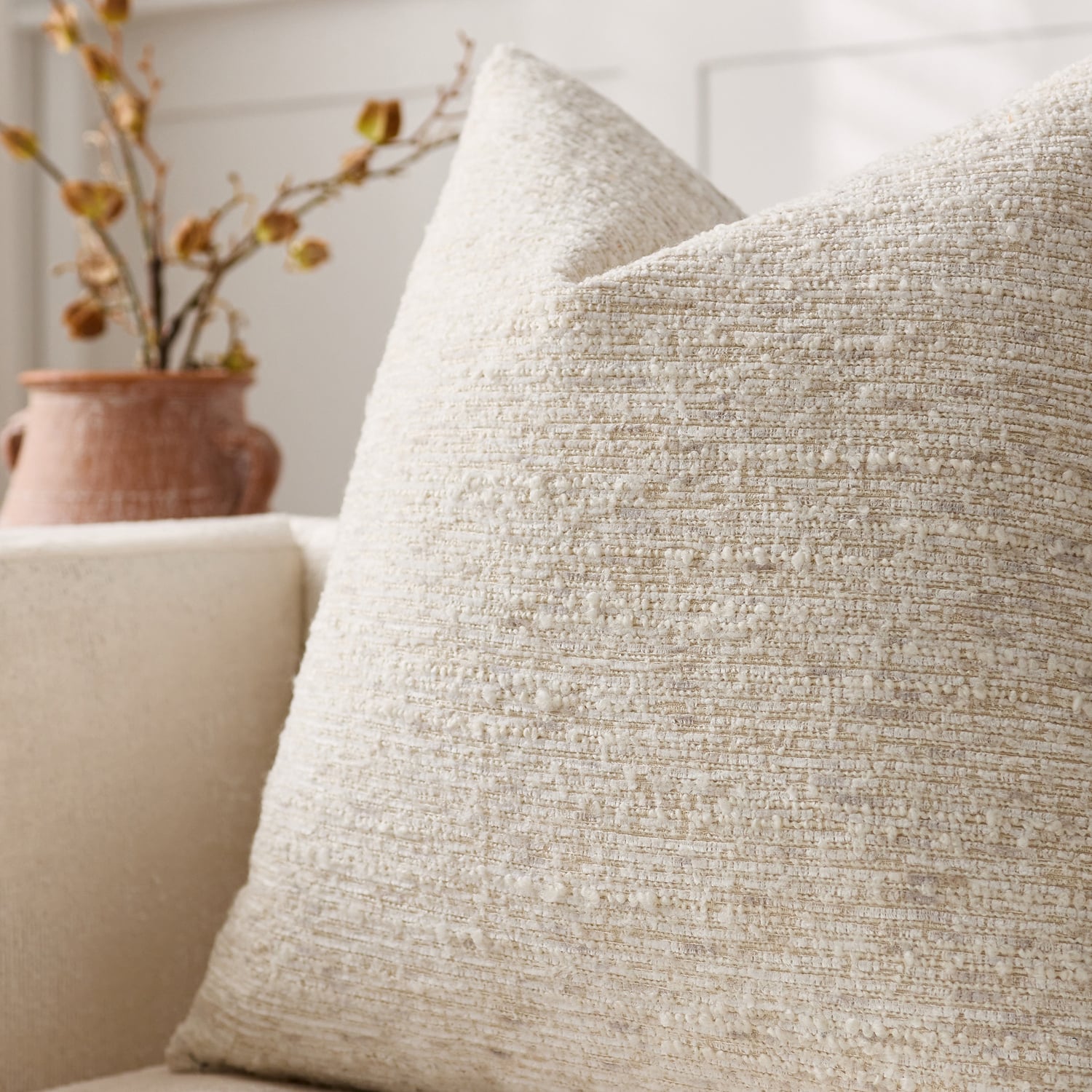 Greta Boucle Cushion Covers
