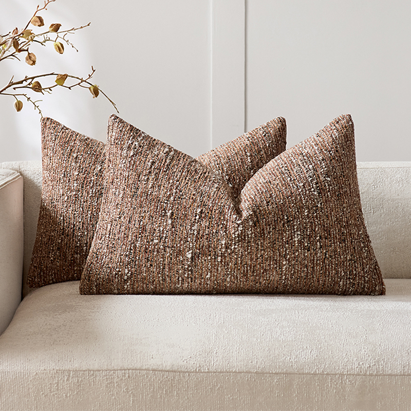 Greta Rectangular Boucle Cushion Covers