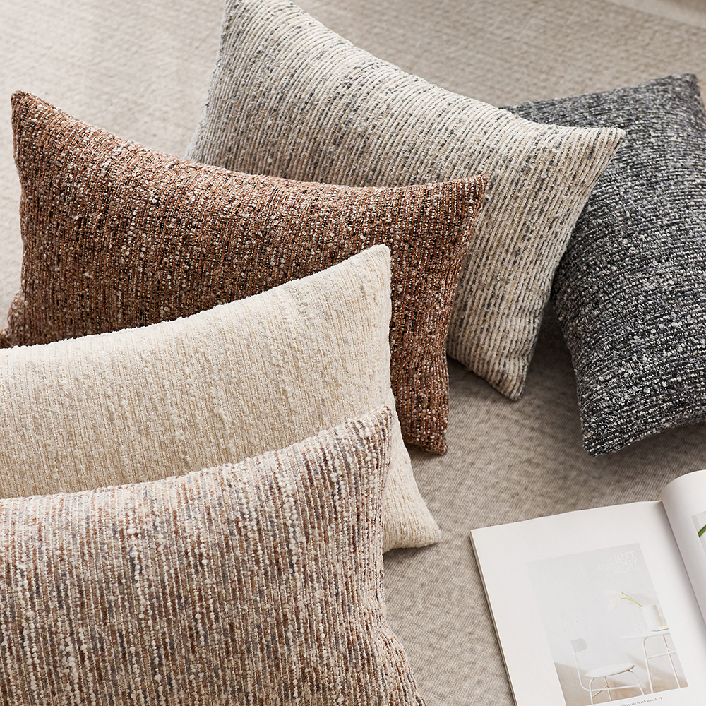 Greta Rectangular Boucle Cushion Covers