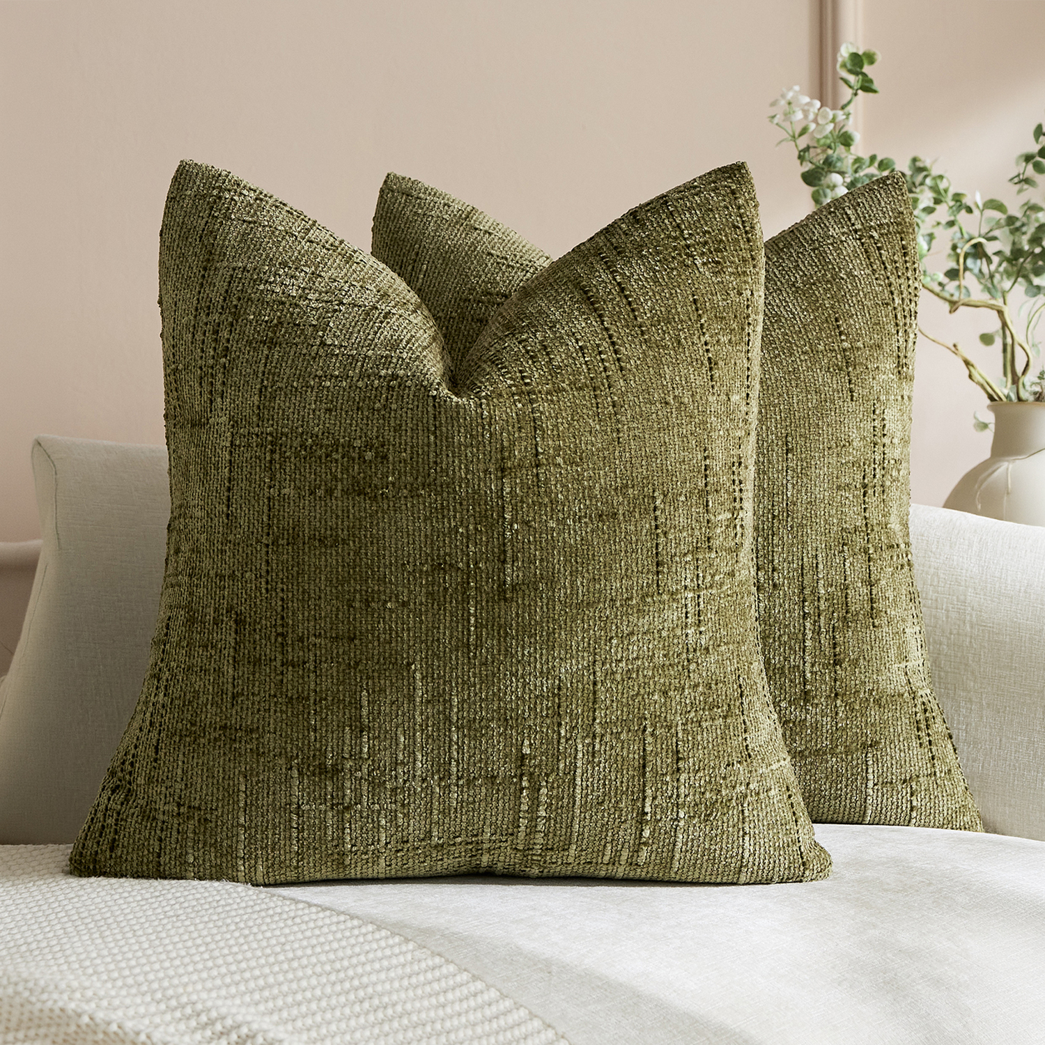 Caitlyn Chenille Cushion Covers