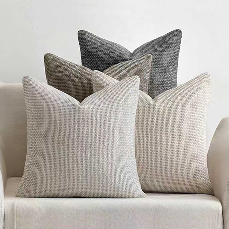 4 Piece Kenzie Chenille Cushion Covers