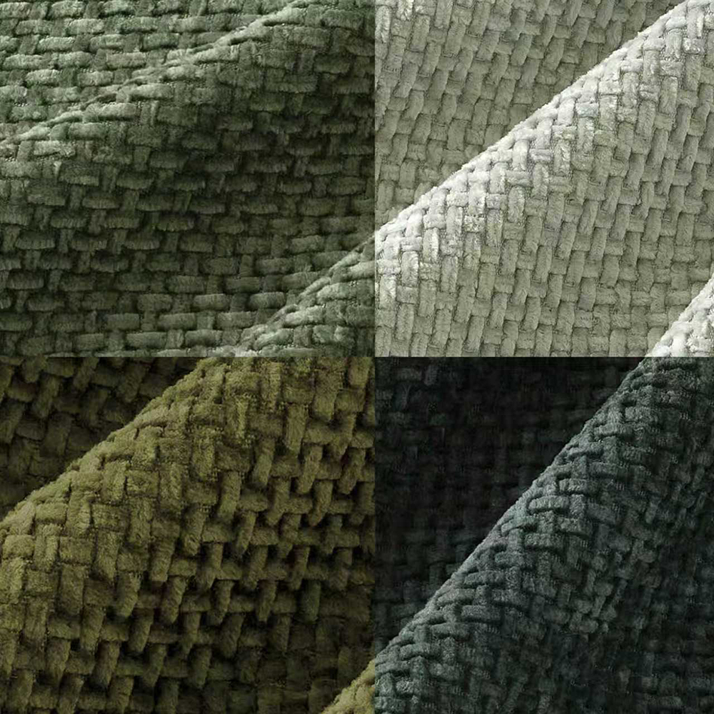 4 Piece Kenzie Chenille Rectangular Cushion Covers