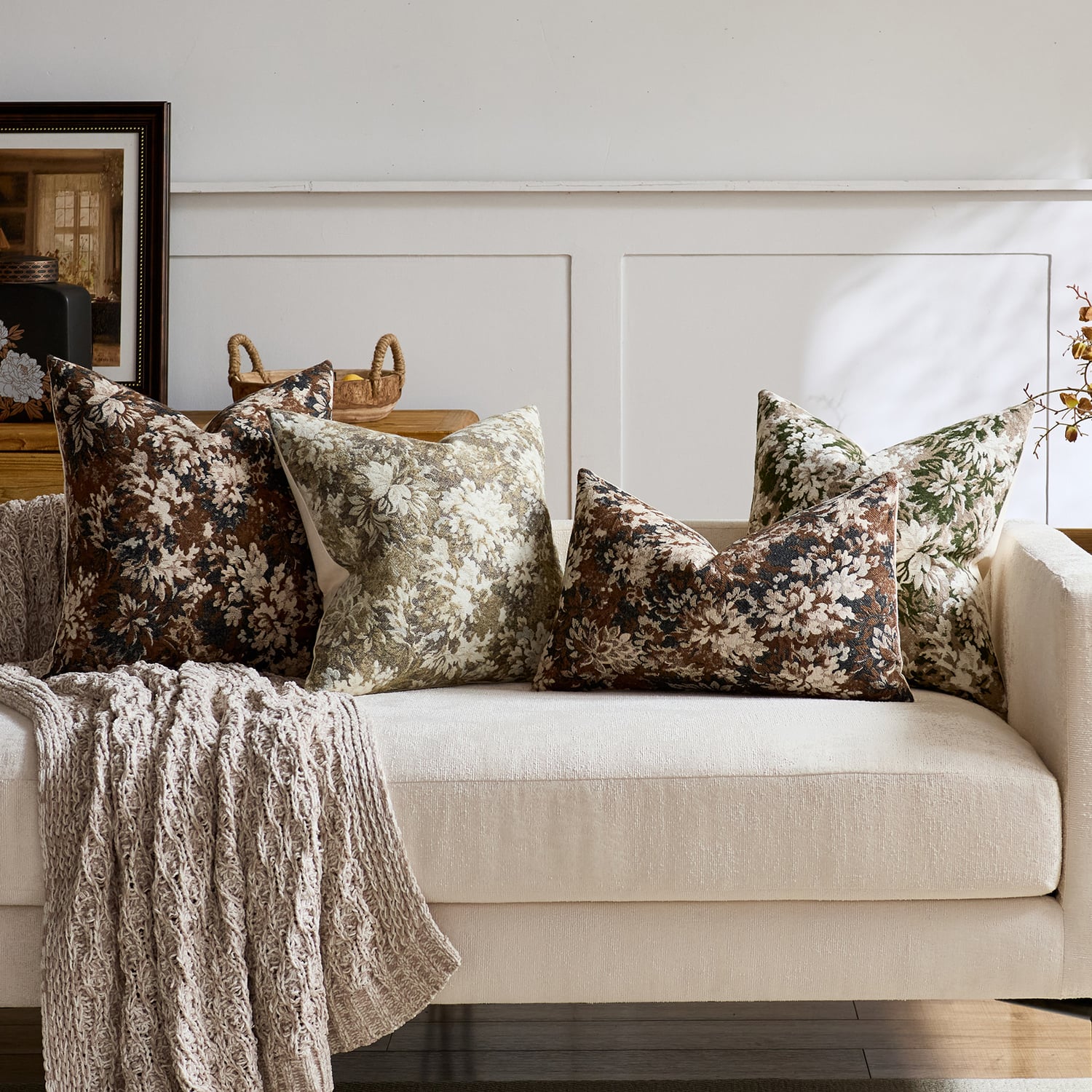 Lilymae Chenille Cushion Covers