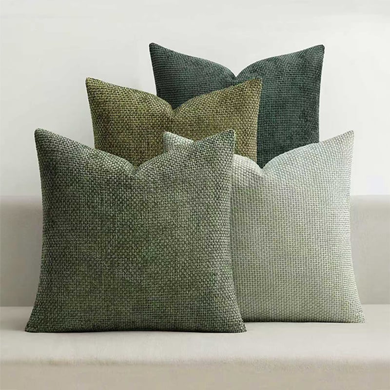 4 Piece Kenzie Chenille Cushion Covers