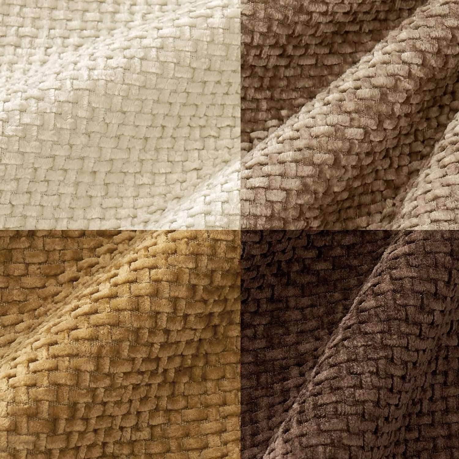 4 Piece Kenzie Chenille Cushion Covers