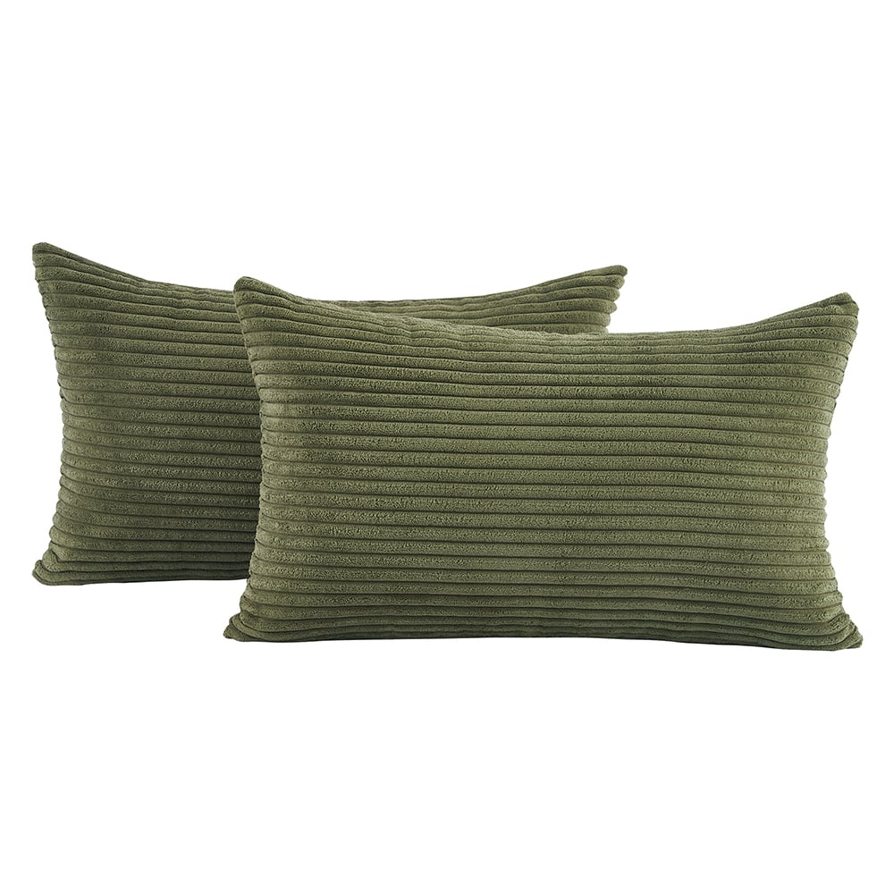 Gracie Corduroy Rectangular Cushion Covers