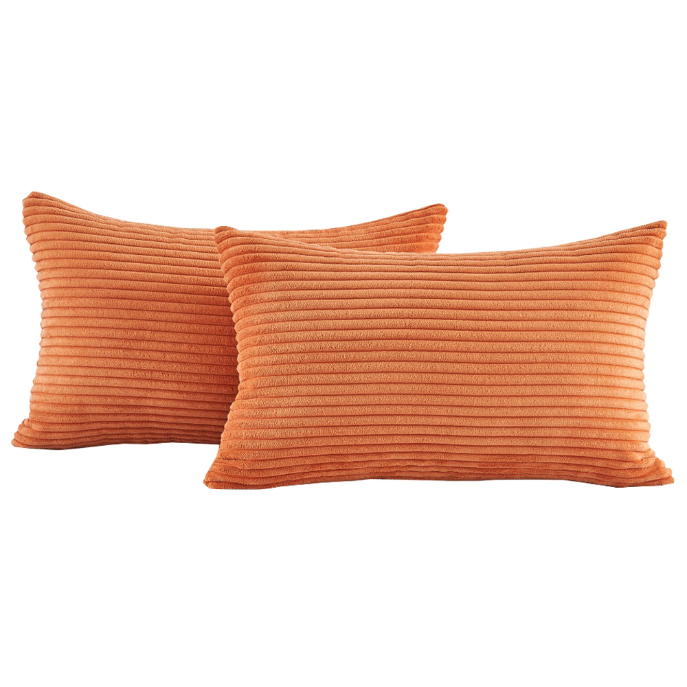 Gracie Corduroy Rectangular Cushion Covers
