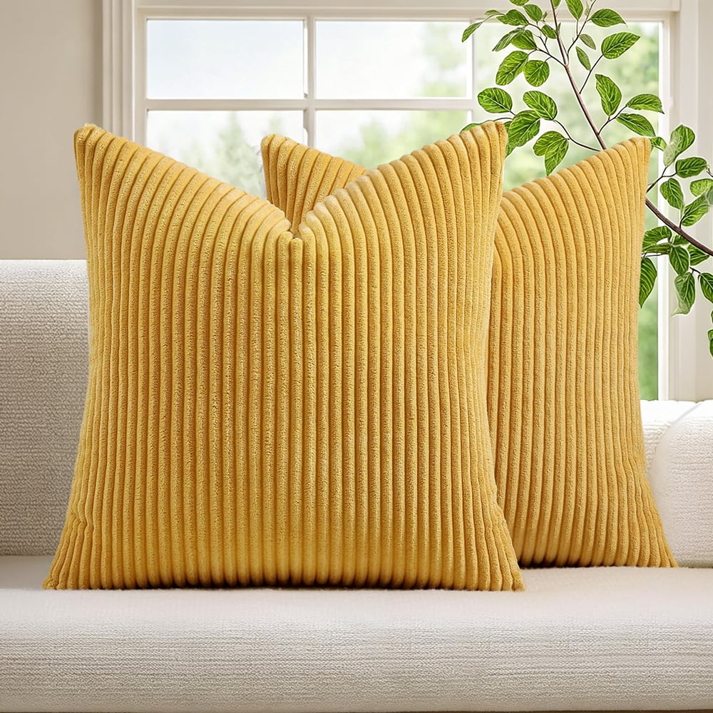 Gracie Corduroy European Pillowcases