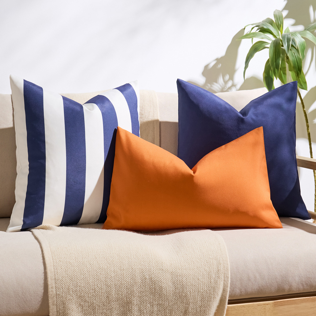Kiera Square Outdoor Cushion Covers