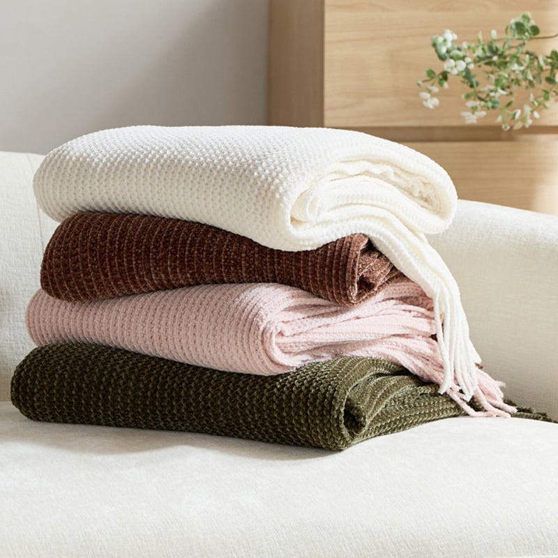 Vasia Knitted Throw