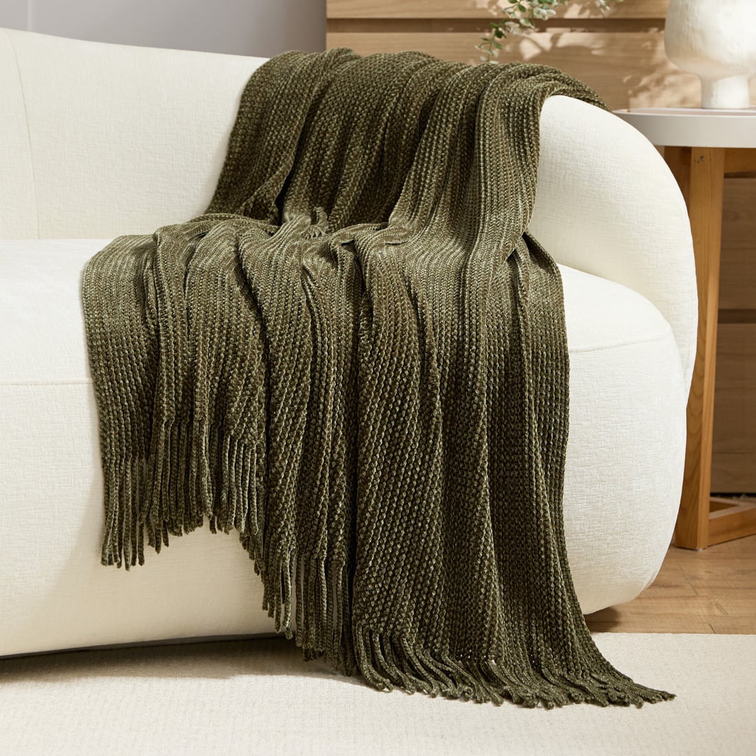 Vasia Knitted Throw
