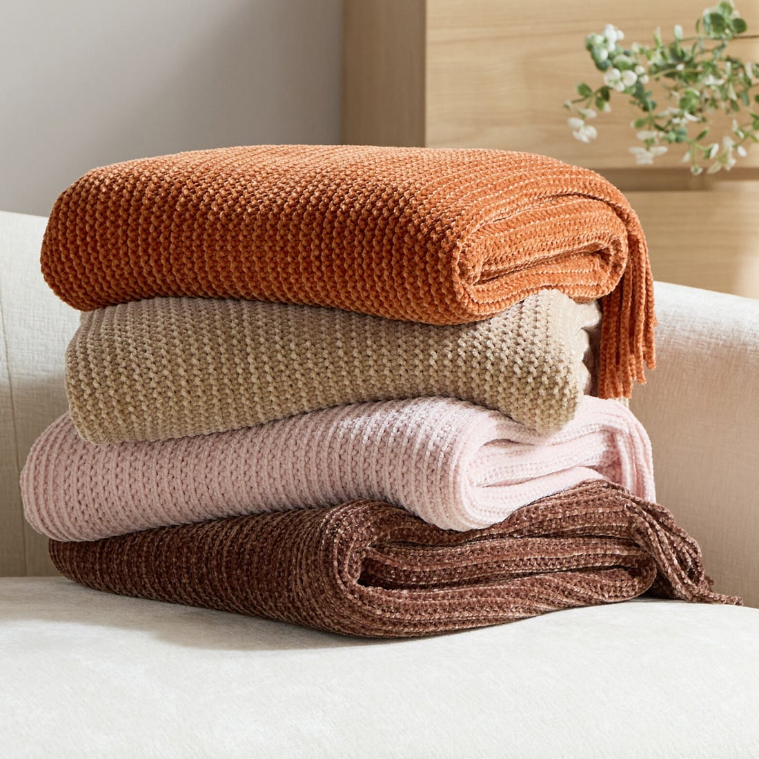 Vasia Knitted Throw