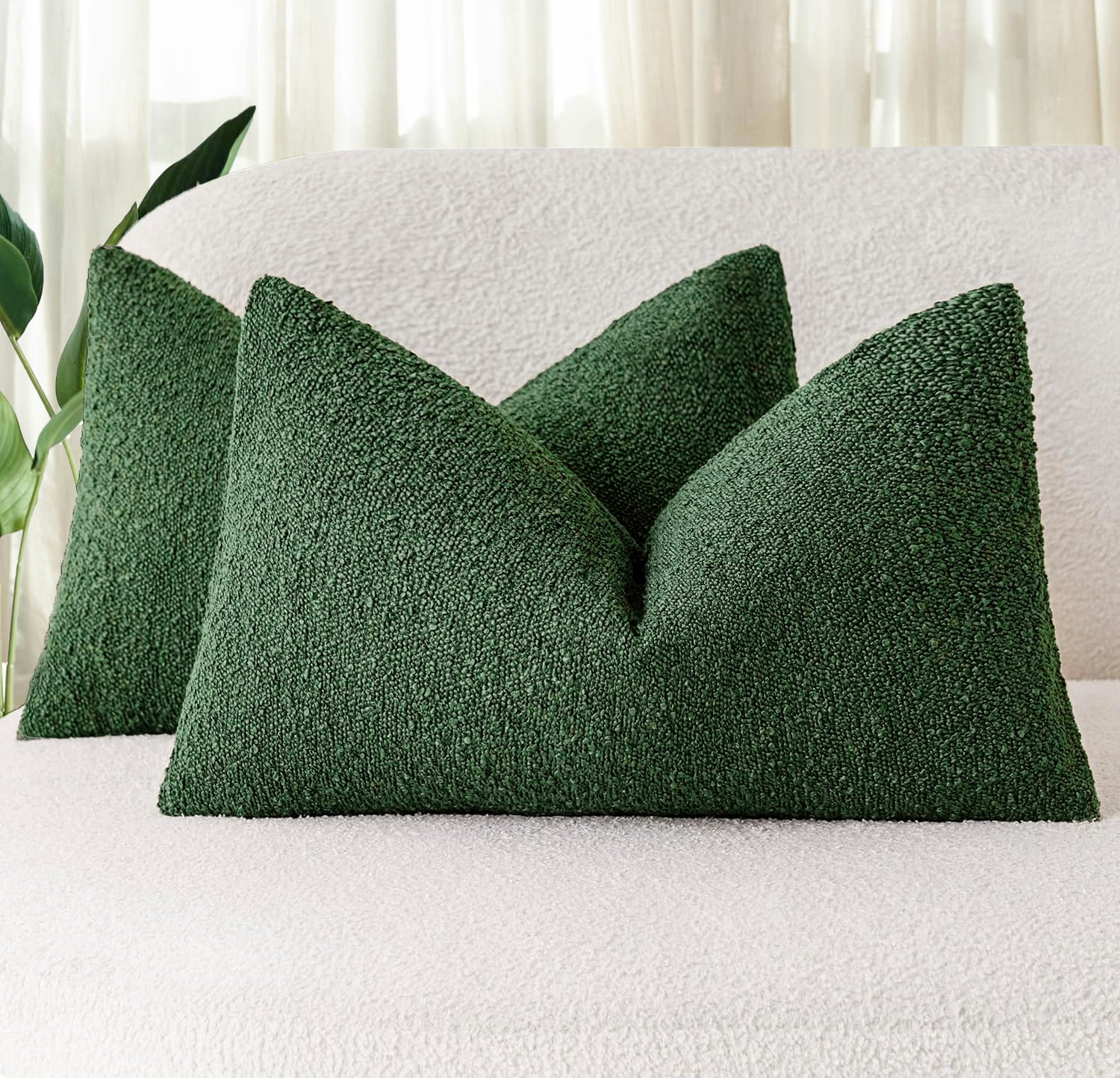 Berryl Rectangular Boucle Cushion Covers