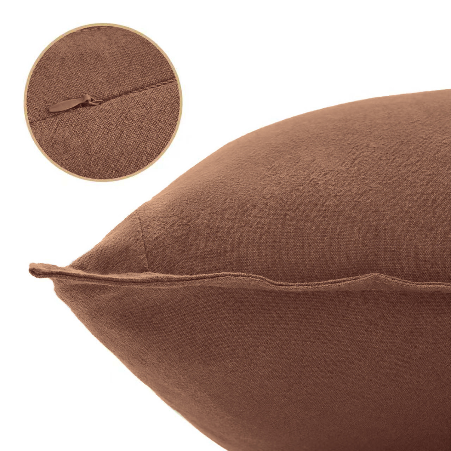 Pipetio Linen & Cotton Lumbar Cushion Covers