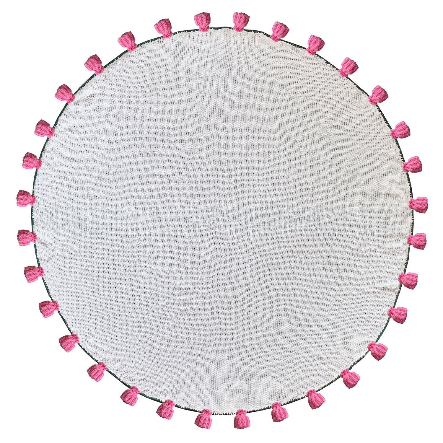 Thalia Rosebud Knit Throw