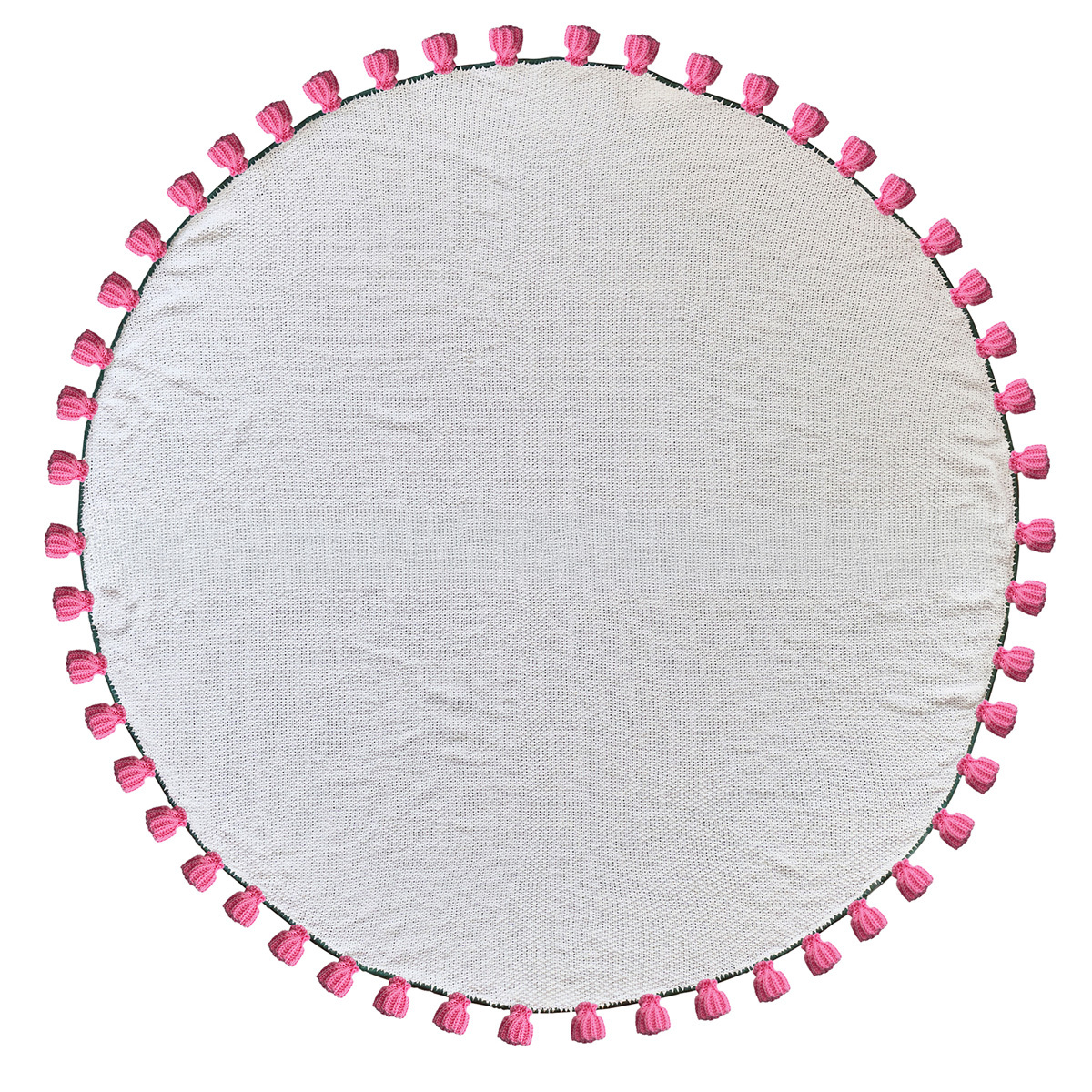 Thalia Rosebud Knit Throw