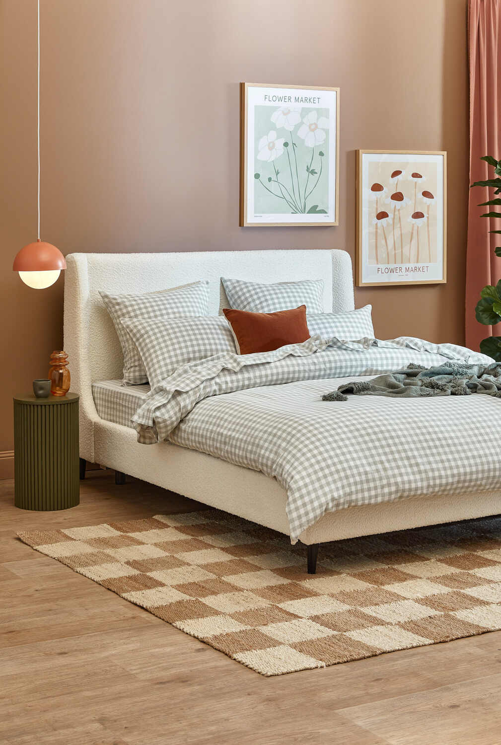 Gingham-Washed-Cotton-Standard-Pillowcases