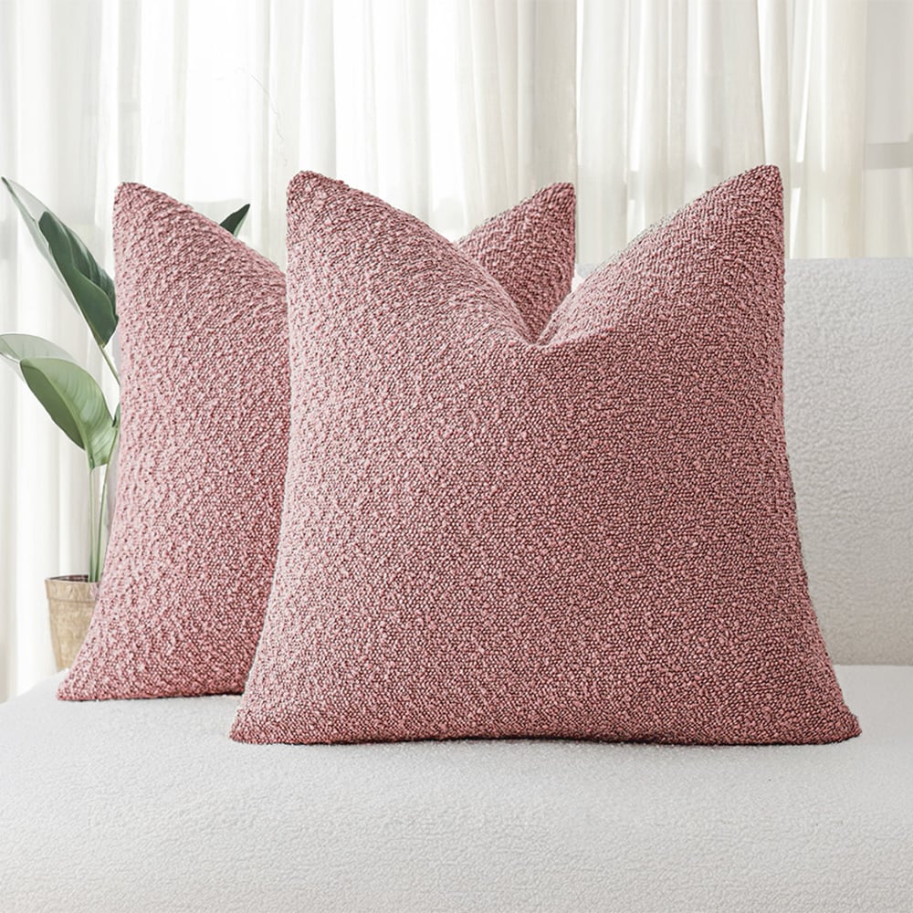 Berryl Boucle European Pillowcases