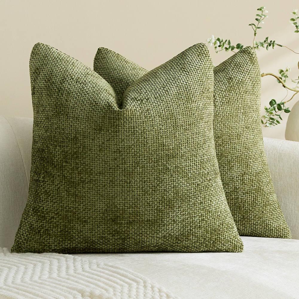 Aria Chenille Cushion Covers