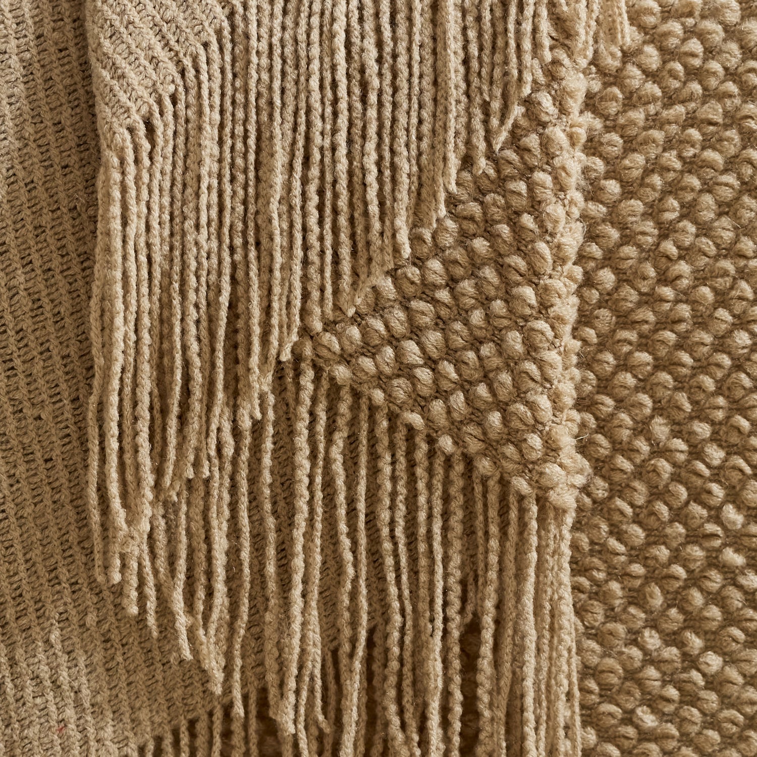 Fassett Knitted Throw