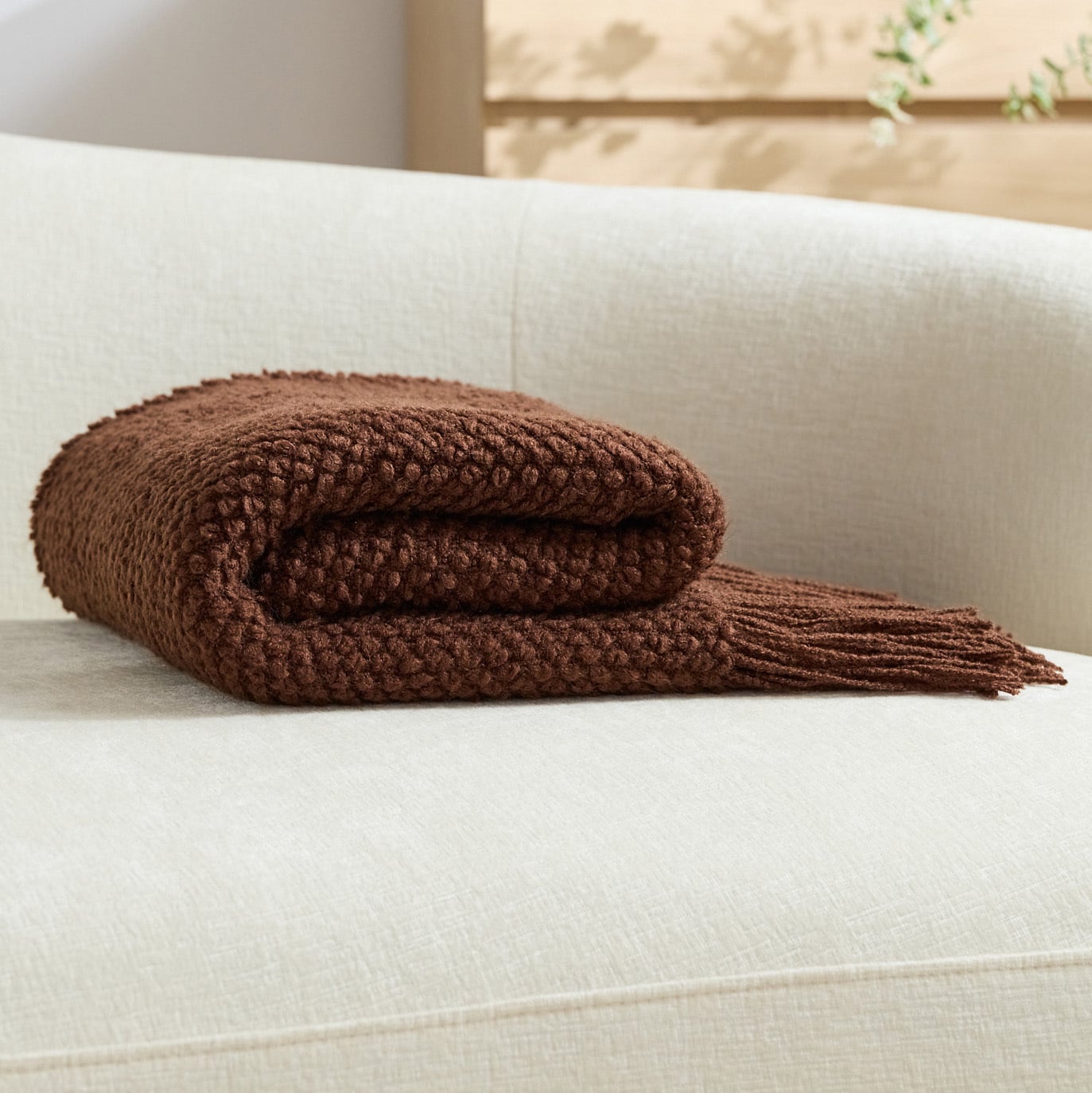 Fassett Knitted Throw
