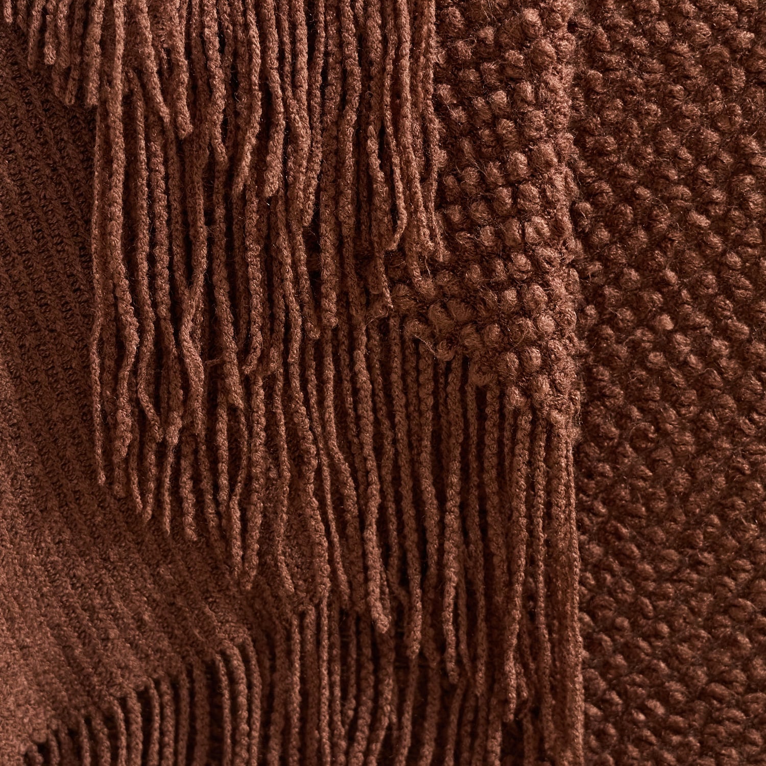 Fassett Knitted Throw