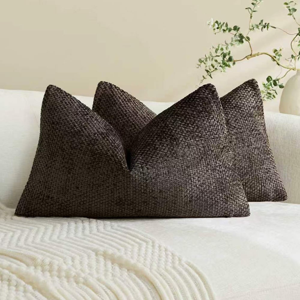 Aria Rectangular Chenille Cushion Covers