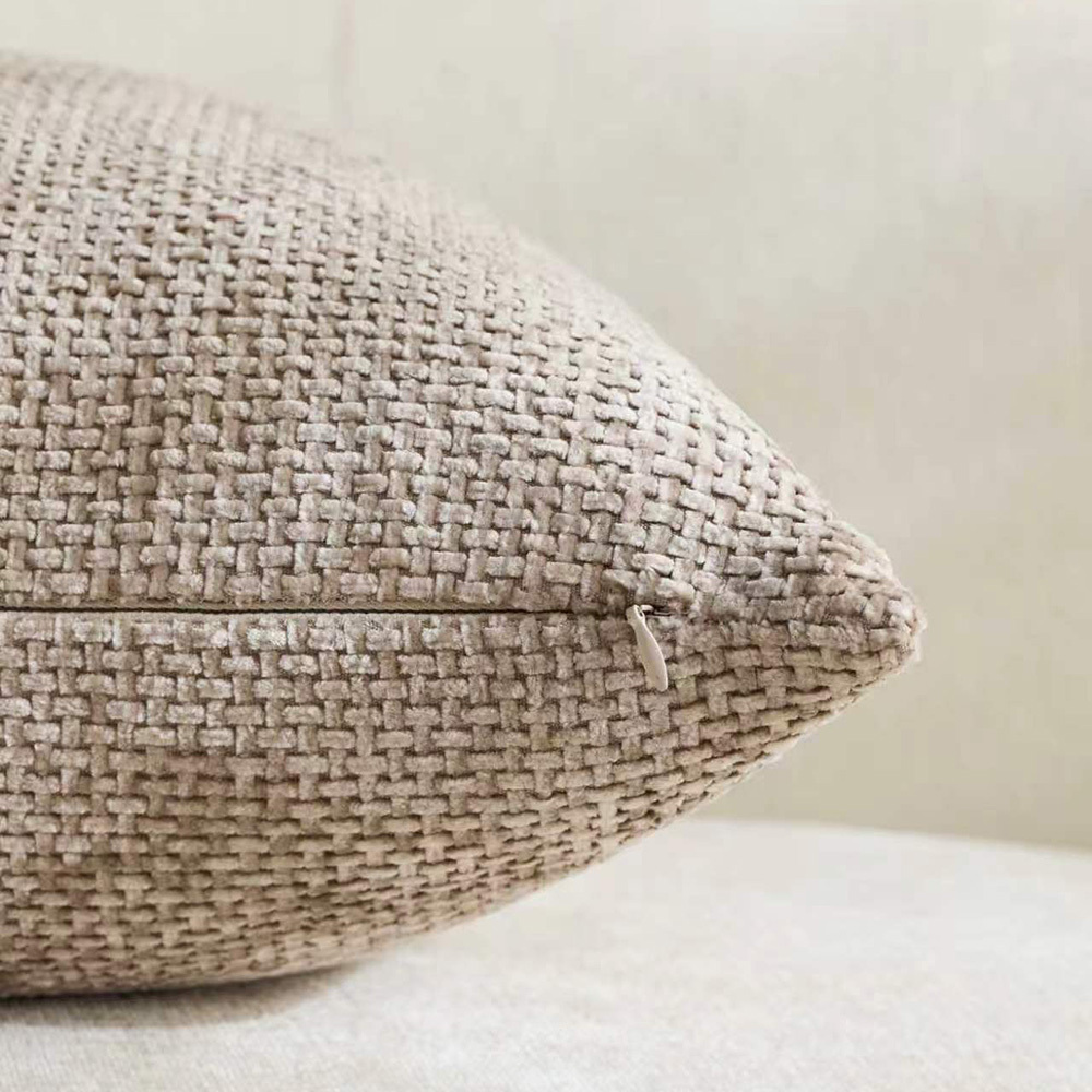 Aria Rectangular Chenille Cushion Covers