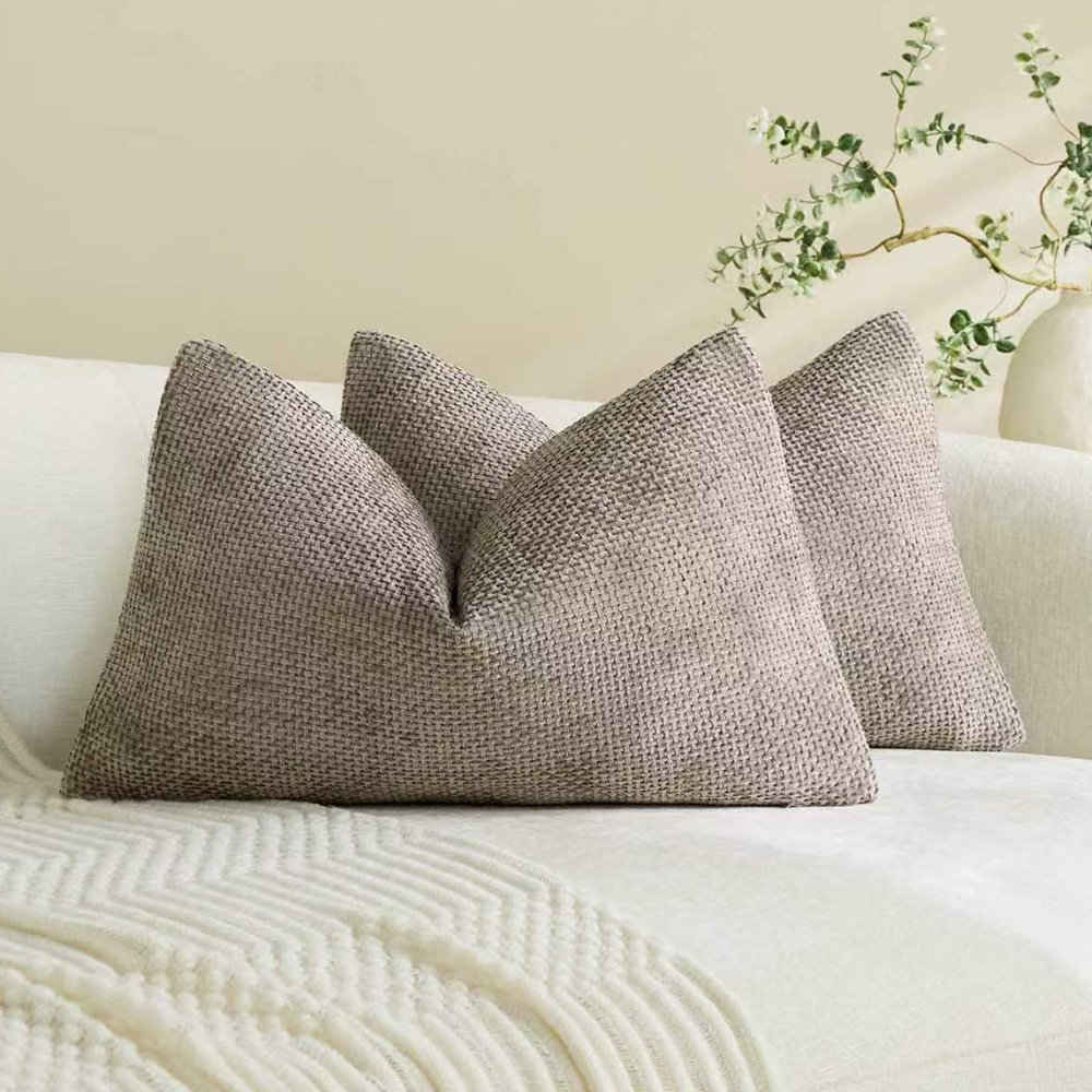 Aria Rectangular Chenille Cushion Covers