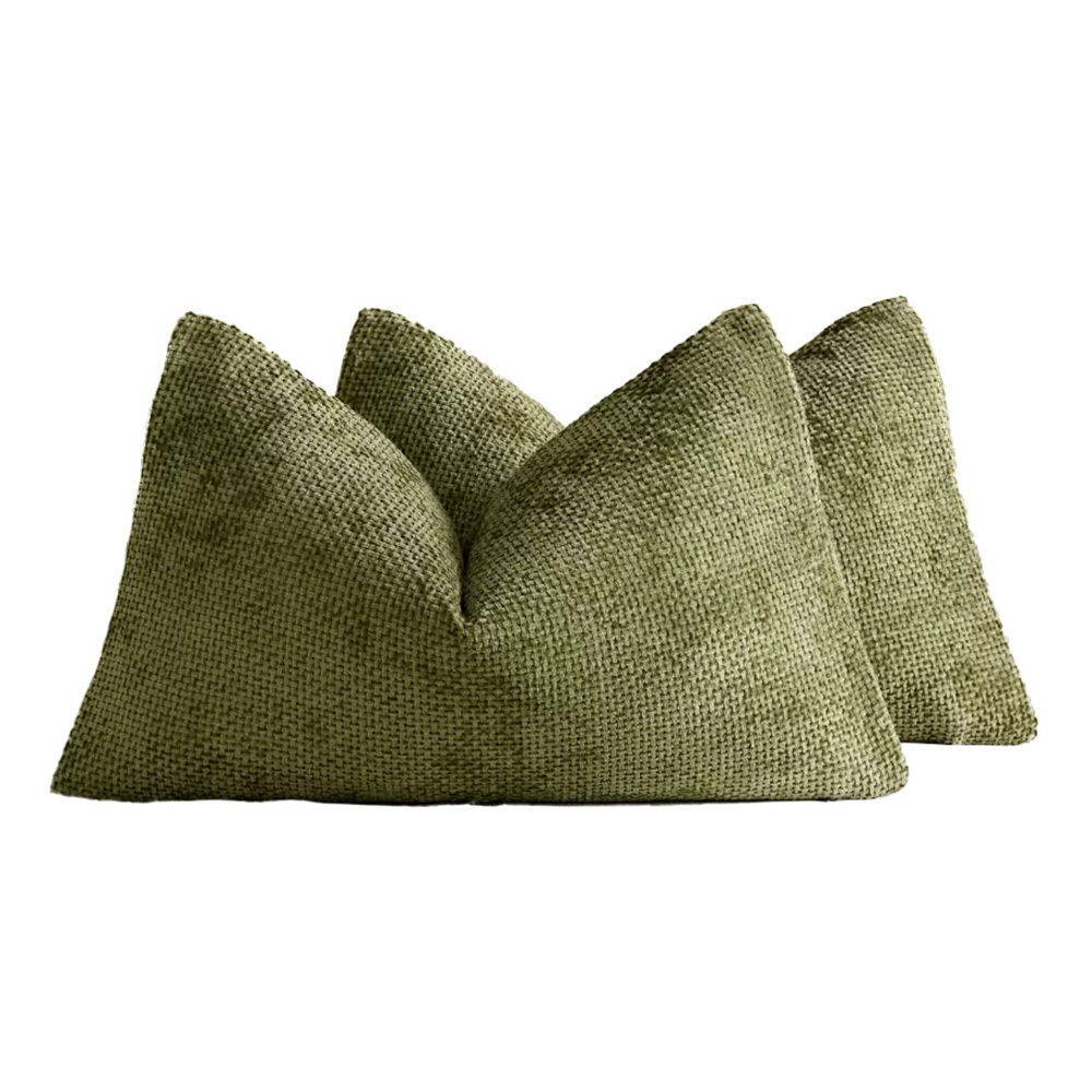 Aria Rectangular Chenille Cushion Covers