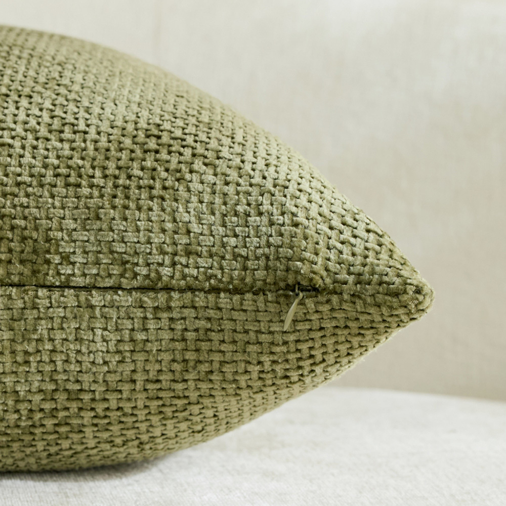 Aria Rectangular Chenille Cushion Covers