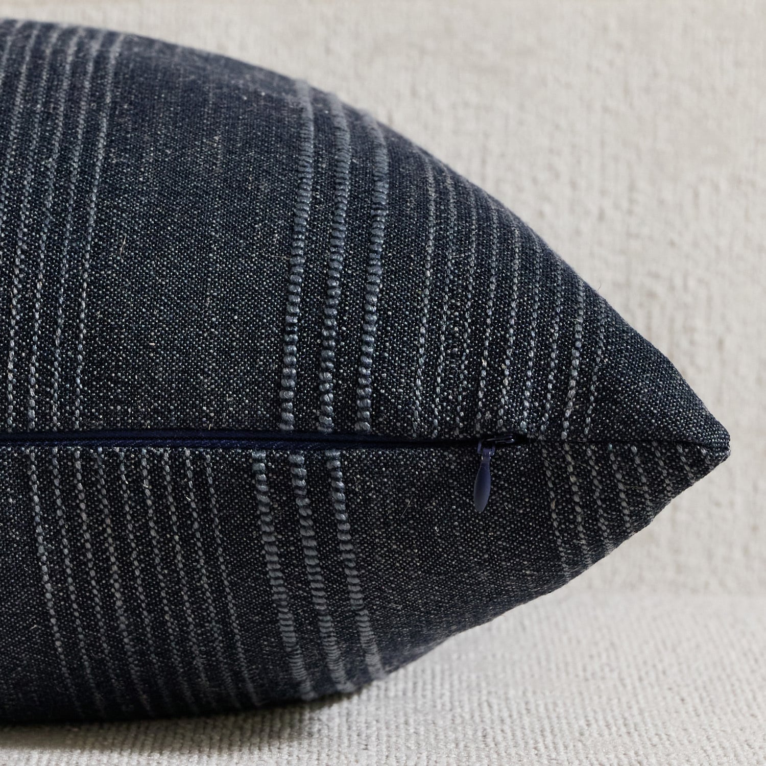 Kenna Linen-Blend Lumbar Cushion Covers