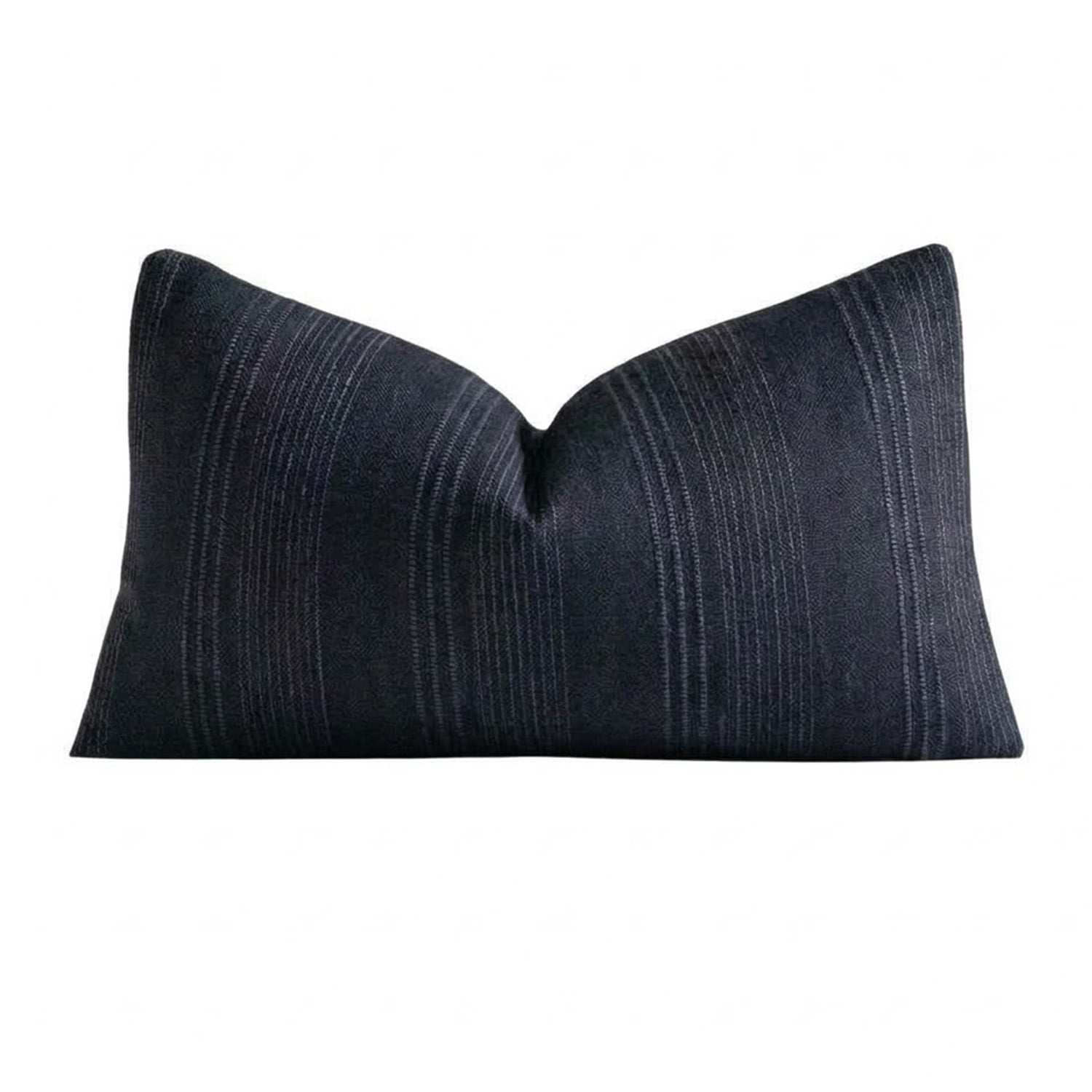 Kenna Linen-Blend Lumbar Cushion Covers