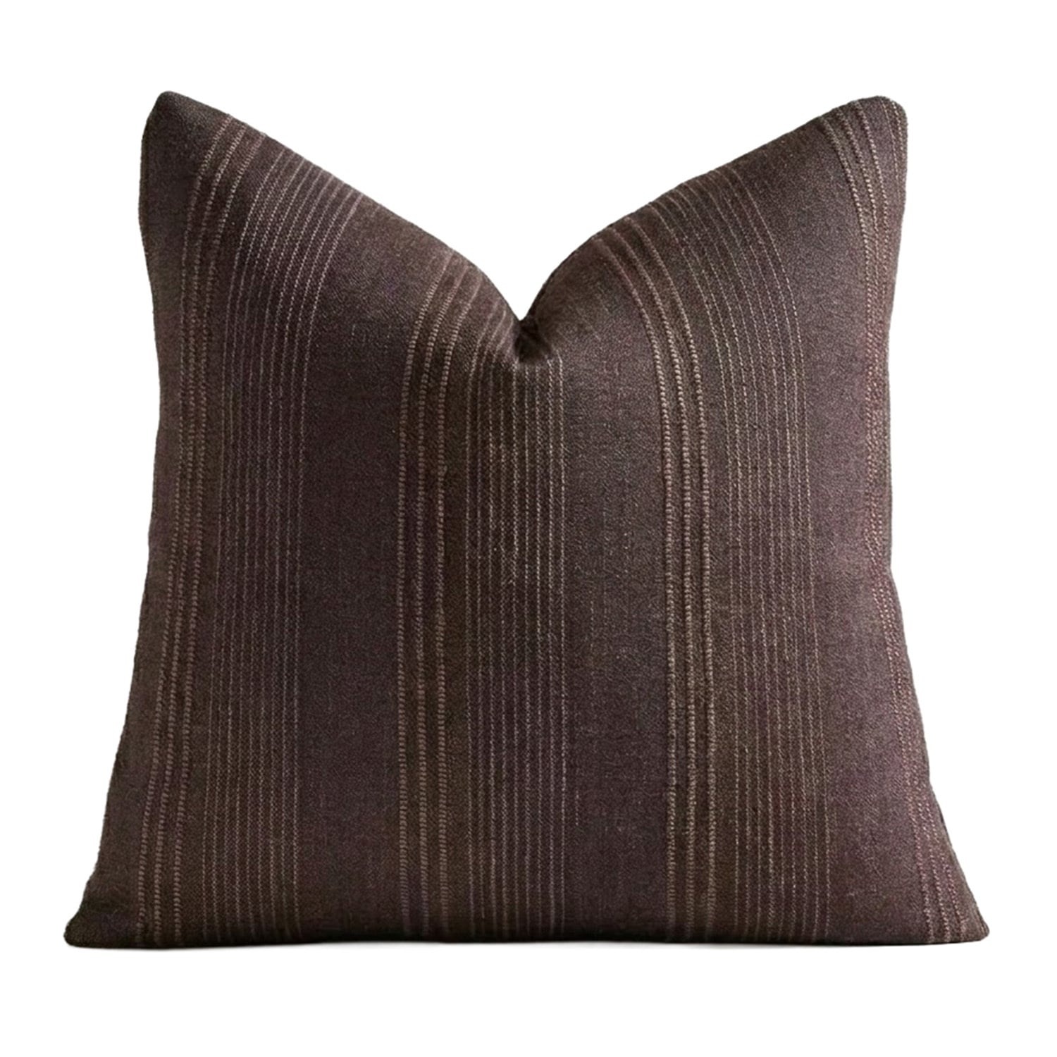 Kenna Square Linen-Blend Cushion Covers