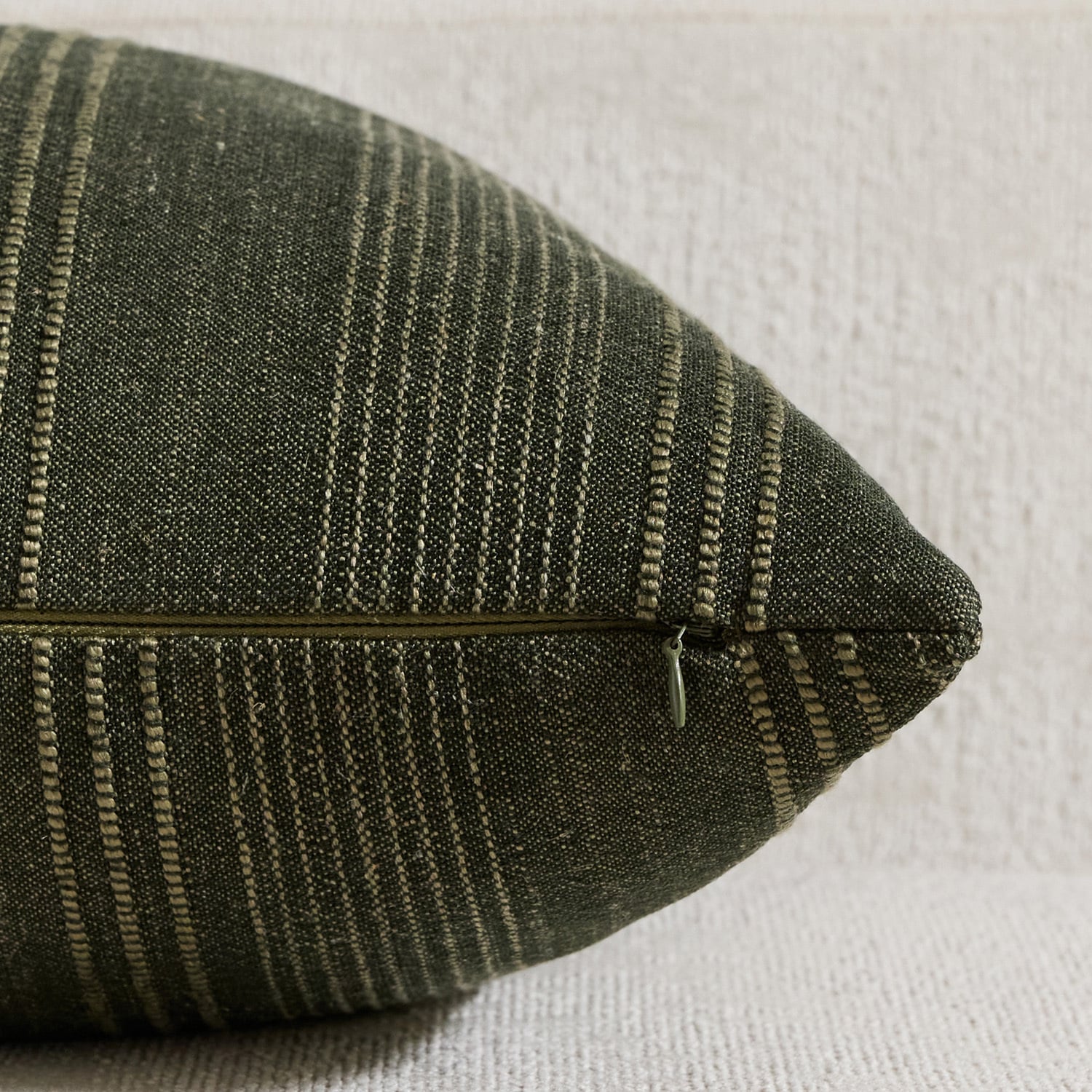 Kenna Linen-Blend Lumbar Cushion Covers