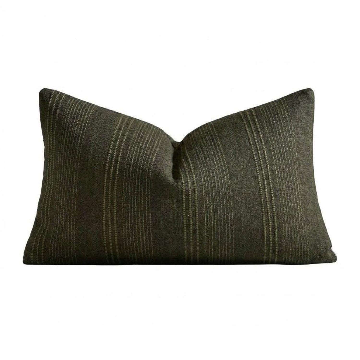 Kenna Linen-Blend Lumbar Cushion Covers