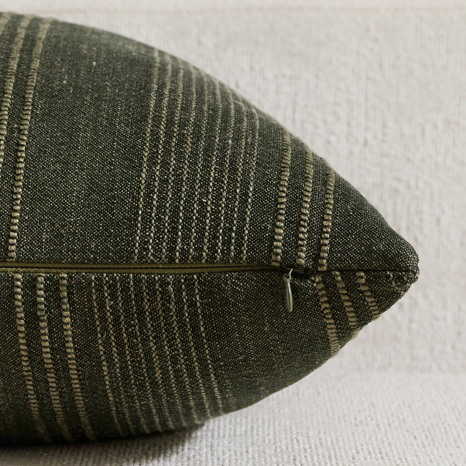 Kenna Square Linen-Blend Cushion Covers