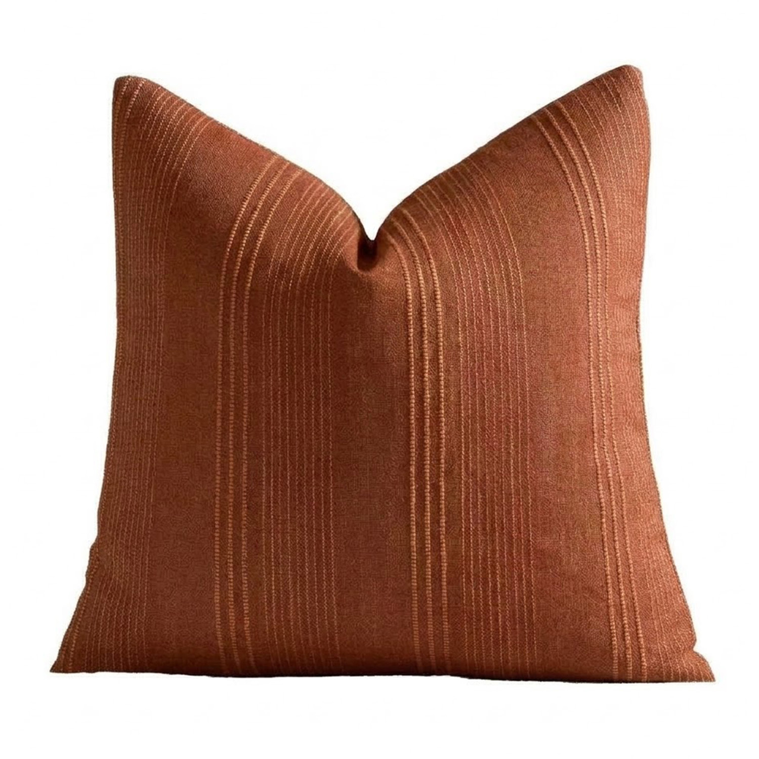 Kenna Square Linen-Blend Cushion Covers