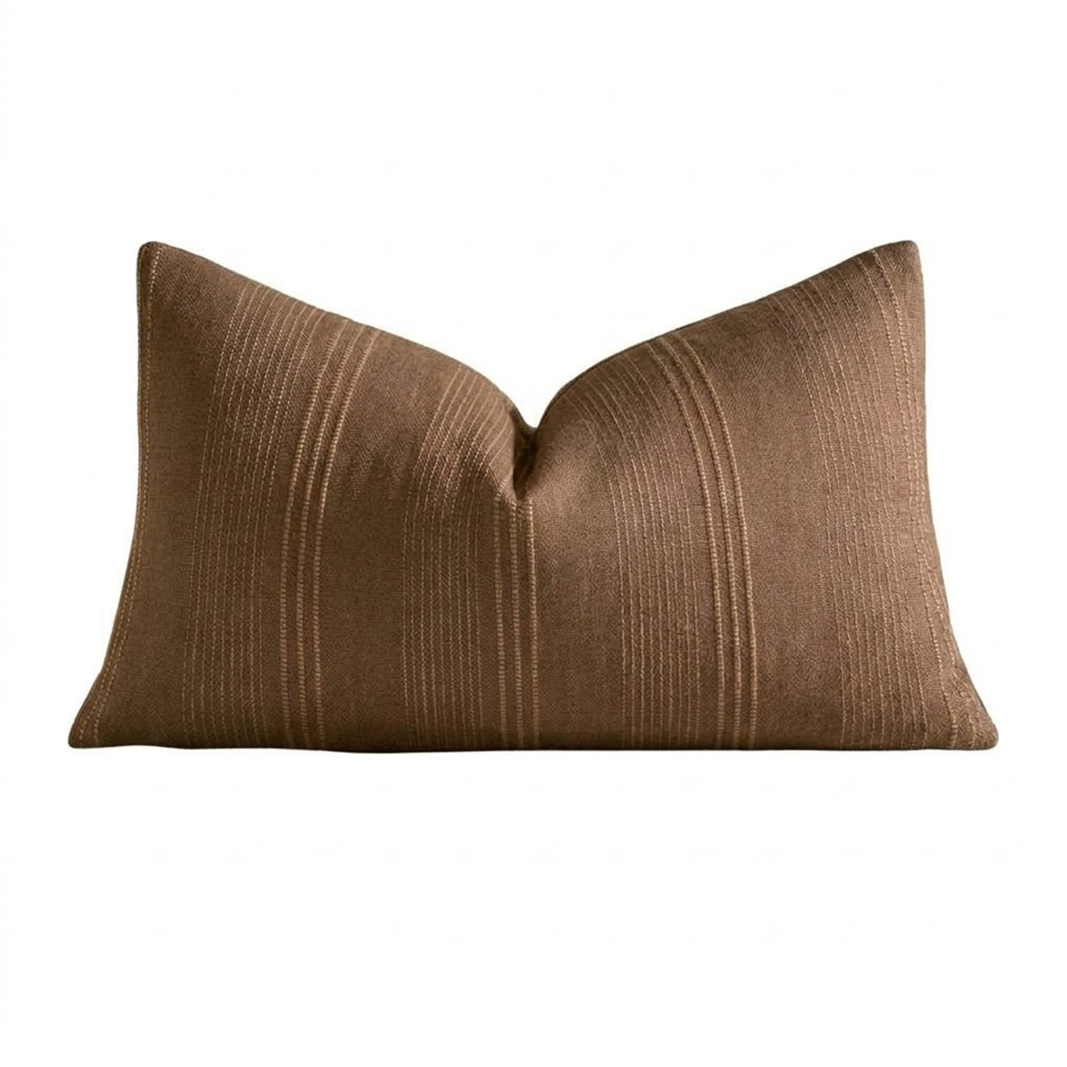 Kenna Linen-Blend Lumbar Cushion Covers