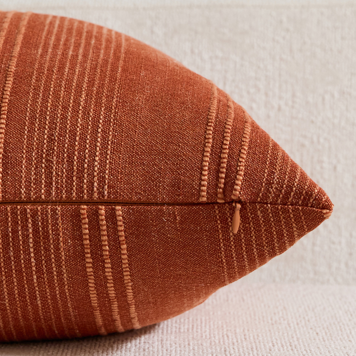 Kenna Linen-Blend Lumbar Cushion Covers